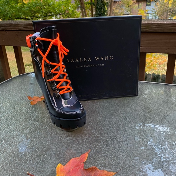 Azalea Wang Military Camo Boots - Picture 5 of 6